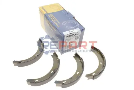 Колодки ручника MB C-class (W202/203) 93-07/A-class (W168/169) 97-12 (164x20) KAMPOL K-801 Купити в Україні