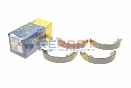 Комплект гальмівних колодок Mitsubishi Grandis 04-/Outlander II/Subaru Forester 08- (190x31.6) KAMPOL K858 Купити в Україні