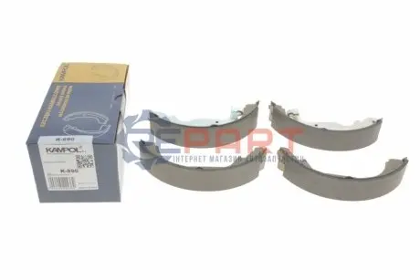 Фото Колодки гальмівні (задні) Dacia Duster 1.2TCe/1.5dCi/1.6 16V 10- (барабанні) (228.6x42) KAMPOL (K-890) зображення 1