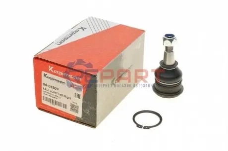 Фото Опора кульова (передня/знизу) Citroen C1/Peugeot 108 14-/Toyota Aygo 14- KAPIMSAN (0404309) зображення 1