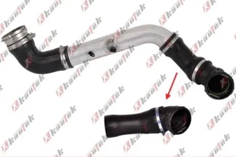 Фото Патрубок турбины 5 E60 530d -09 Kautek (BM-TH032) изображение 1