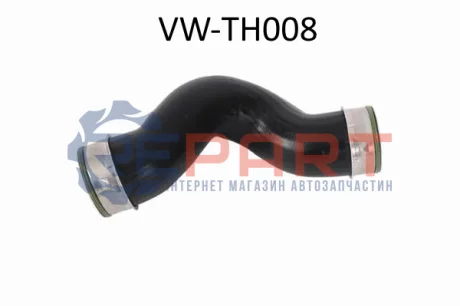 KAUTEK VW Патрубок повітрозабірника Transporter V 1.9TDI 03 Kautek VW-TH008 Купити в Україні