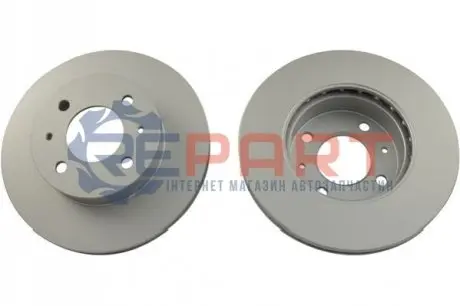 Фото PARTS HYUNDAI Диск тормозной передний Accent I,II 95- KAVO (BR-3222-C) зображення 1