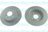 Диск гальмівний (задній) Hyundai Accent IV 10-/Kia Rio III 11- (262x10) KAVO (BR3264C) зображення 2