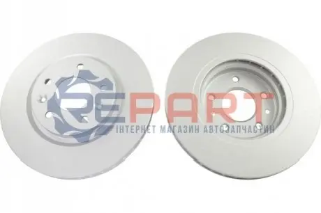 Фото Диск гальмівний (передній) Nissan Qashqai II/X-trail 13-/ Leaf 14-/ Renault Kadjar 13- (296x26) PRO KAVO (BR6830C) зображення 1