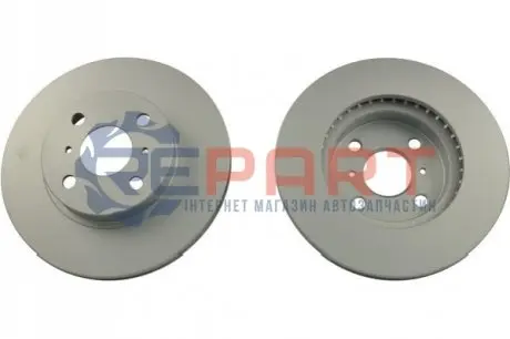 Фото Диск гальмівний (передній) Toyota Yaris 05- (255x22) KAVO (BR-9441-C) зображення 1