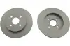 Фото PARTS TOYOTA Тормозной диск YARIS 1.8 VVTi 07-11, ASTON MARTIN CYGNET 1.3 11-13 KAVO (BR-9465-C) изображение 1