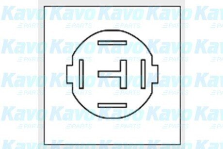 PARTS DAEWOO Выключатель STOP-сигналов (4-х конт.) Leganza, Nubira, Matiz, OPEL, KAVO EBL-1003 (фото 1)