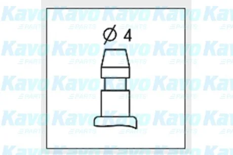 Датчик температуры охлаждающей жидкости Honda Accord/Civic/Kia Pride 0.8-3.5 85- (1конт.) KAVO ECT2006