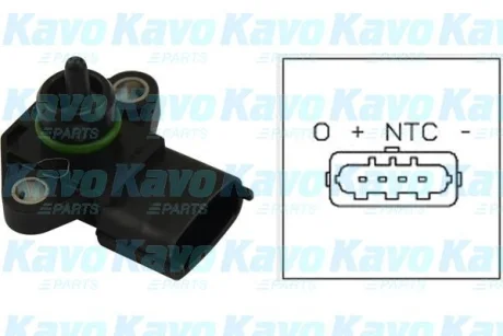 PARTS HYUNDAI датчик тиску Accent II, Elantra,Getz,Grandeur,i10/20/30/40,ix20/35/55,Matrix,Santa Fe II,III,Tucson,Kia carens,Ceed,Cerato,Magentis,Rio,Soul,Sorento,Sportage 1.4/2.0CRDi KAVO EMS-3006