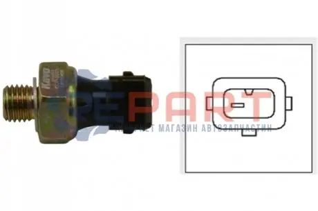 Датчик тиску оливи BMW 3 (E36/E46/E90/F30/F80)/5 (E39/E60/F10)/7(E38-F04) 95-17 (M12x1.5) KAVO EOP2001 Купити в Україні