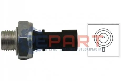 Датчик тиску оливи Citroen Jumper/Peugeot Boxer 2.8HDi 95- (M14x1.5) (чорний) KAVO EOP-8502 Купити в Україні