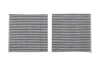 Фільтр салону BMW X3 (F25) 10-/X4 (F26) 14-18 (к-кт 2шт.) (вугільний) KAVO (FCA-10284C) зображення 1
