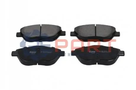 Колодки гальмівні (передні) Citroen С3/DS3 09-/C4 Cactus/Peugeot 2008 13 KAVO KBP10006 Купити в Україні