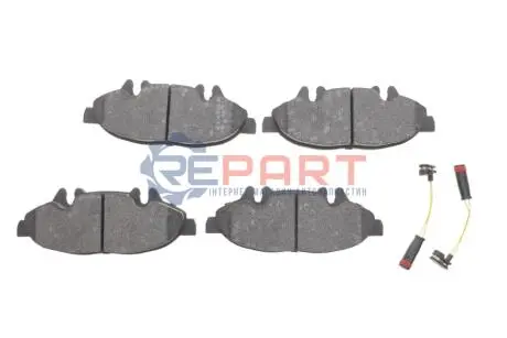 Фото Колодки гальмівні (передні) MB Vito (W639) 03- KAVO (KBP-10032) зображення 1