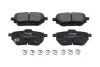 Колодки гальмівні (задні) Toyota Corolla 1.5/1.6 VVTi 19 KAVO (KBP10089) зображення 1