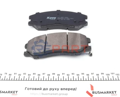 Колодки гальмівні (передні) Chevrolet Captiva/ Opel Antara A 06 KAVO KBP1009 Купити в Україні