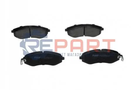Колодки гальмівні (передні) Chevrolet Aveo/Daewoo Kalos 1.2-1.6 02 KAVO KBP1019 Купити в Україні