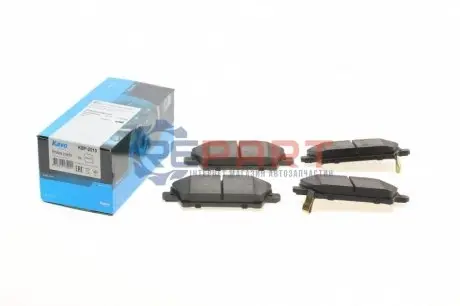 Колодки гальмівні (передні) Honda Civic VIII 05-11 (131.5x53) KAVO KBP2013 Купити в Україні