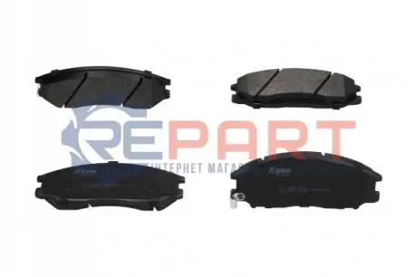 Колодки гальмівні (передні) Hyundai Santa Fe/Trajet 00-12/Ssangyong Actyon/Kyron 05-/Rexton 02- KAVO KBP3019 Купити в Україні