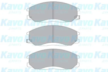 Колодки гальмівні (передні) Hyundai Santa Fe/Trajet 00-12/Ssangyong Actyon/Kyron 05-/Rexton 02 KAVO KBP3019