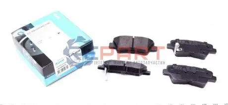 Колодки гальмівні (задні) Hyundai Accent/Elantra/Sonata/Tucson/ Kia Rio/Ceed (Akebono) KAVO KBP3025 Купити в Україні
