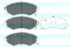 Фото Колодки тормозные (передні) Hyundai Elantra III 00-06/Kia Magentis I 01-05/Ssangyong Rexton 02 KAVO (KBP3027) зображення 1
