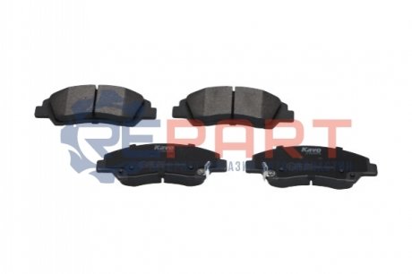Тормозные колодки (передние) Hyundai i10 08- (132.5x44) KAVO KBP-3047 (фото 1)