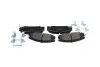 Фото PARTS OPEL Колодки тормозные передние.Frontera 92- KAVO (KBP-3503) изображение 3
