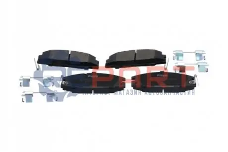 Гальмівні колодки, дискове гальмо (набір) KAVO KBP-3503 Купити в Україні