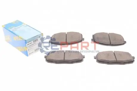 Колодки гальмівні (передні) Kia Ceed 07-/Carens 03-07 (130x56) KAVO KBP4004 Купити в Україні