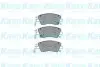 Колодки тормозные (передние) Hyundai Elantra 05-(Mando) (с датчиком) Q+ KAVO (KBP4034) изображение 1
