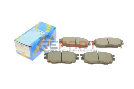 Колодки гальмівні (передні) Mazda 323 F VI 01-04/Mazda 626 V 97-02/Premacy 99-05 KAVO KBP4509 Купити в Україні