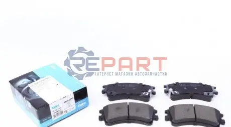Колодки гальмівні (передні) Mazda 6 02-08 KAVO KBP4512 Купити в Україні