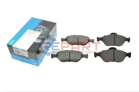 Колодки гальмівні (передні) Ford Fiesta 95-10/Fusion/Ka 02-12/Mazda 121 96-03/Mazda 2 03-07 KAVO KBP4545