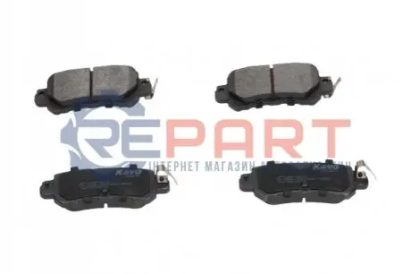 Колодки гальмівні (задні) Mazda CX5 11- / CX3 15- (Akebono) KAVO KBP4573 Купити в Україні