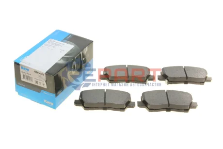 Колодки гальмівні (передні) Kia Picanto 17- KAVO KBP4579 Купити в Україні