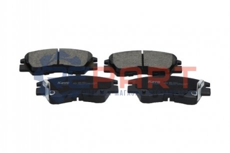 PARTS MITSUBISHI Колодки гальмівні передні. L200,L300,Pajero I,II KAVO KBP-5501 (фото 1)