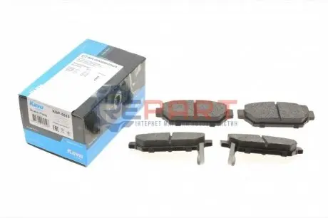 Фото Комплект тормозных колодок PARTS KAVO (KBP5510) изображение 1