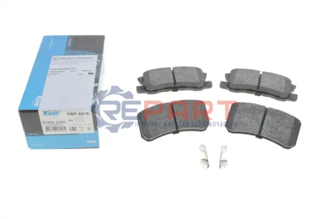 Колодки гальмівні (задні) Mitsubishi Outlander/Lancer/Pajero 00 KAVO KBP5515 Купити в Україні