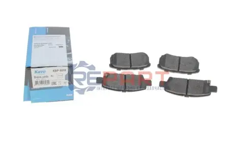 Колодки гальмівні (задні) Mitsubishi Outlander/Lancer 01- (Akebono) KAVO KBP5518 Купити в Україні
