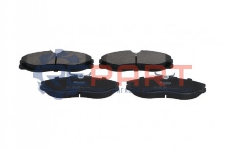 Комплект тормозных колодок PARTS KAVO KBP6506 (фото 1)