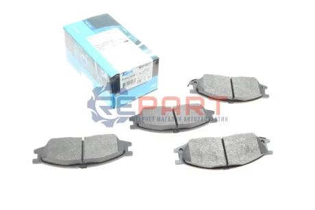 Тормозные колодки (передние) Nissan Almera II 02- (Akebono) KAVO KBP-6577 Купить в Украине