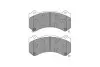 PARTS CHEVROLET Колодки гальмівні Camaro, JEEP KAVO (KBP-6627) зображення 1