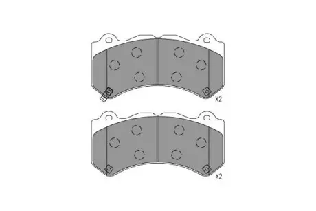 PARTS CHEVROLET Колодки гальмівні Camaro, JEEP KAVO KBP-6627 Купити в Україні