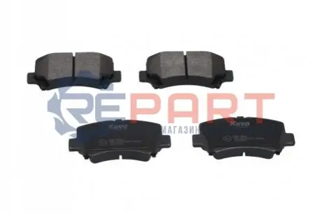 Колодки гальмівні (передні) Chery A1/Cowin/QQ6 06-15/Suzuki Wagon R+ 98-00 KAVO KBP-8509 Купити в Україні
