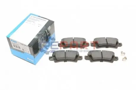 Фото Колодки гальмівні (задні) Toyota Corolla 1.4-2.0D 00- KAVO (KBP9016) зображення 1