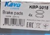 Гальмівні колодки, дискове гальмо (набір) KAVO KBP9018 (фото 6)