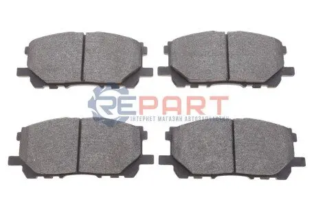 Колодки гальмівні (передні) Lexus RX 03- (141x54.5) KAVO KBP-9080 Купити в Україні