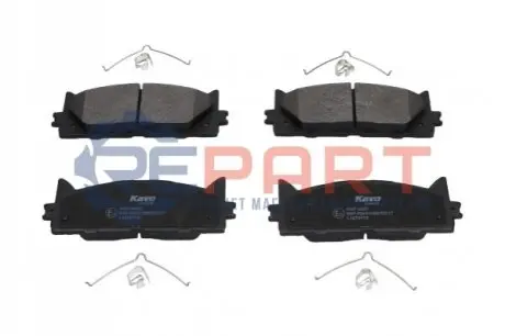 Колодки гальмівні (передні) Toyota Camry/Lexus ES 01- KAVO KBP9087 Купити в Україні